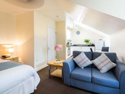 Studio Apartment: SACO - Merlin House, Jersey | Jersey Serviced Apartments, SACO